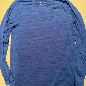 Nike Men's Cobalt Long Sleeve Tee